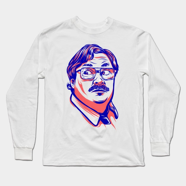 Have You Seen My Stapler? Long Sleeve T-Shirt by PaybackPenguin